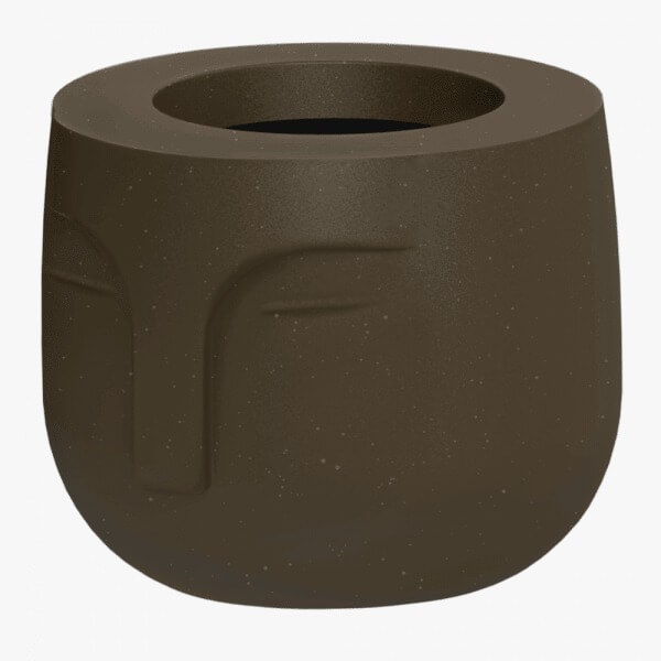 vaso buda marron caliterra