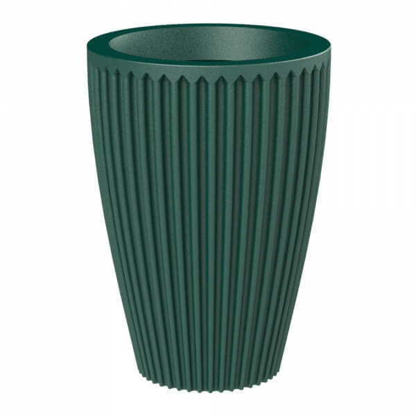 vaso coluna coliseu decor verde caliterra