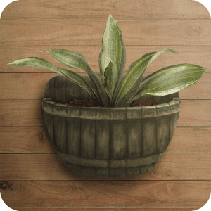 Vaso de Plantas - Floreira Barril Prime