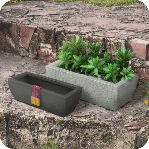 Vasos de Plantas - Jardineira Grafiato Decor